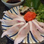 ようちゃん - のどぐろ半身お造り