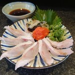 ようちゃん - のどぐろ半身お造り