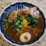 平日昼だけ - 和だしそぼろカレー(ハーフ)＋全部のせ