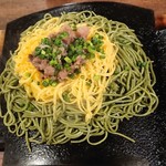 瓦そば と 珈琲と シガ食堂 - 瓦そば 大盛り