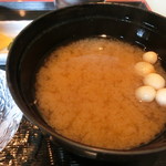 日本料理ありはら - 味噌汁