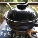 Kominkadehirugohambairi - 土鍋ご飯
