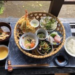 古民家で昼ごはん梅里 - 篤姫御前