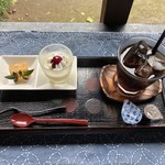 古民家で昼ごはん梅里 - コーヒーと甘味