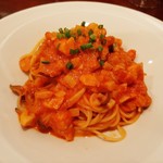 タヴェルネッタ・ダ・キタヤマ - 濃いトマトの旨味やコクが凝縮された、ほんのりピリ辛トマトソースに絶妙のクリーミーさがマッチ