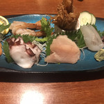 Sushi Tofuro - 旬の刺身5種盛　と言いつつ6点盛