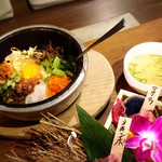 近江牛 焼肉竹 - 大好きな石焼ビビンバ♡