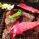 近江牛 焼肉竹 - お肉〜♪