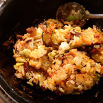 近江牛 焼肉竹 - 石焼ビビンバまぜまぜ〜 (・ω<) 