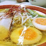 花ざかり - 塩の方。この鶏油がたまりませぬ( ˘ڡ˘)