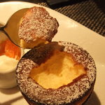 レストラン バカール - ２０１２年１月　みかんのスフレ