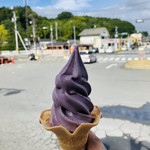 道の駅 宇陀路大宇陀 - ブルベリーソフト