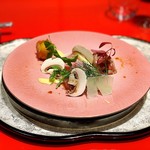 六本木うかい亭 - ブリの冷製