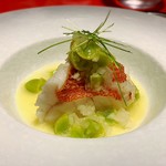 六本木うかい亭 - 赤ハタのバプール