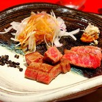 六本木うかい亭 - 田村牛 シンシンとリブロース