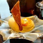 六本木うかい亭 - バニラアイスとカスタードアイス