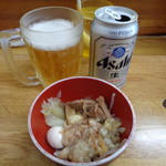 ラーメン そら - まずはビールで