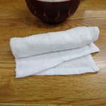 ラーメン そら - おしぼりが嬉しい