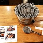 大衆ホルモン肉力屋 - 七輪