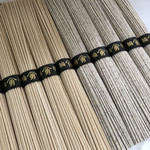 勇製麺 - 黒米そうめん（左）
      全粒粉そうめん（右）