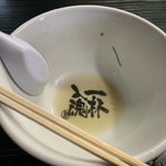 らー麺　Do・Ni・Bo - またやってもうた〜完汁