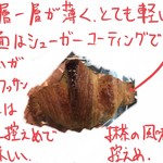 グルマンヴィタル - 抹茶クロワッサン 230円