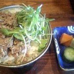 東京うどん 一将 - ランチの”今日の御飯”鯖かけ御飯