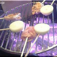 九つ井 本店 - 地鶏の囲炉裏焼き