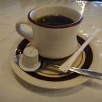 Resutoran Yuzawa - ２０１２年２月再訪　カレーセットのコーヒー