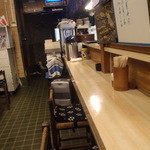 うどん屋 - カウンター