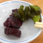 俺の中華 たなか家 - 漬物(サービス)