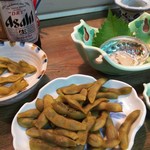 赤兎馬 - 黒豆の枝豆