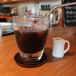東向島珈琲店 - 水出しコーヒー（570円）。雑味がなくマイルド。