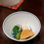 鳥田中 - 2019.9 香の物（大根、胡瓜、蕪）