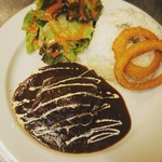 MKYアメリカンレストラン＆バー - 『コーラポーク ライスプレート』