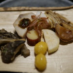 くずし鉄板 あばぐら - 九種類の秋の味覚