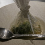 くずし鉄板 あばぐら - 松茸と鱧の包み焼き カルトッチョ