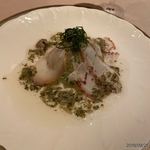 ザンビ - 蛸とアワビのカルパッチョ