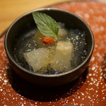 くずし鉄板 あばぐら - 千葉県産 幸水梨のコンポート