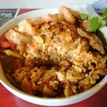 大衆中遊華食堂 八戒 - ３種のカリィの下には、天津カリィー炒飯