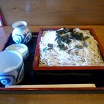 そば処 大和 - 日替わりの更科そば（500円）