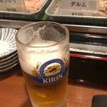 Yakiniku No Higashida - 生ビール