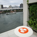 ナベノ-イズム - ４階のテラス席