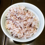 とんかつ 濵かつ - 麦ごはん