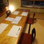 酒肴 新屋敷 - 二階の個室です