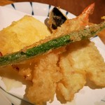 天ぷら酒場 NAKASHO - 天ぷら5種