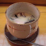 鮨一力 - ランチに付く"茶碗蒸し"。