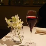 食前酒（キールロワイヤル）