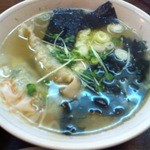 ごめんちゃいな - えびぎょうざ塩ラーメン