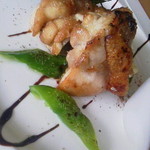 ビストロ セレニテ - 皮目パリパリ　ゼラチン部はジューシー